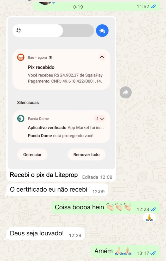 Saque real de aluno 3