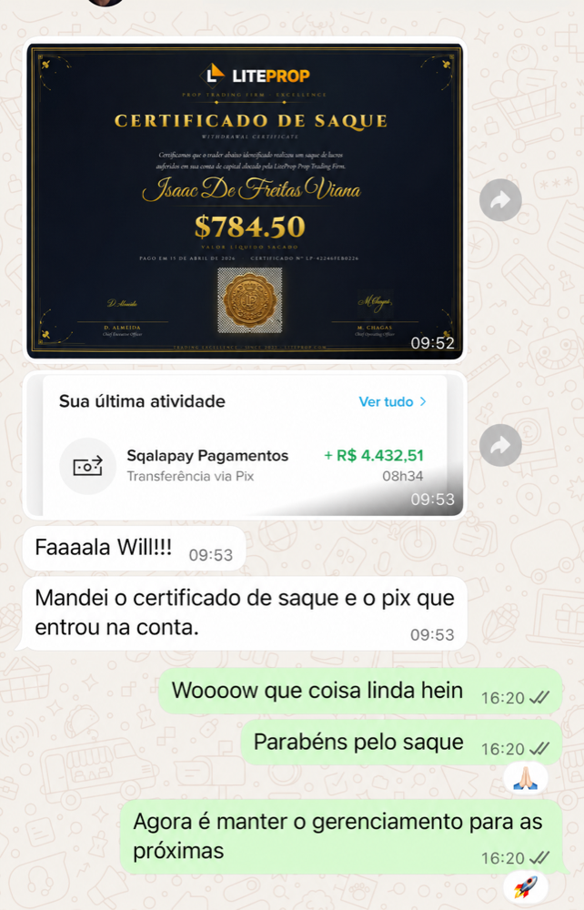Saque real de aluno 5