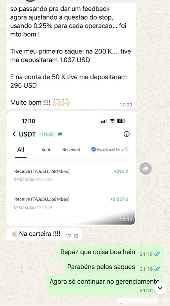 Saque real de aluno 6